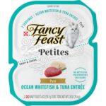 Fancy Feast Petites Ocean White Fish and Tuna Pate Wet Cat Food – 2.8oz