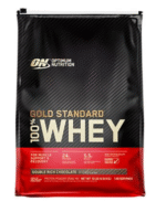 GOLD STANDARD 100% WHEY Protein Powder – Double Rich Chocolate (10 lbs./149 Servings)