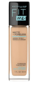 Fit Me Matte + Poreless Oil Free Liquid Foundation